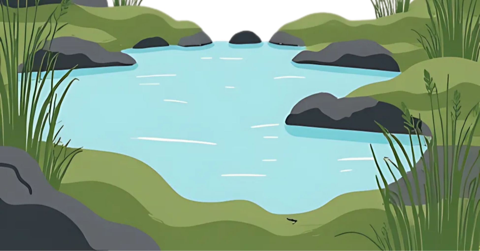 okularnik na gigancie krajobraz z woda